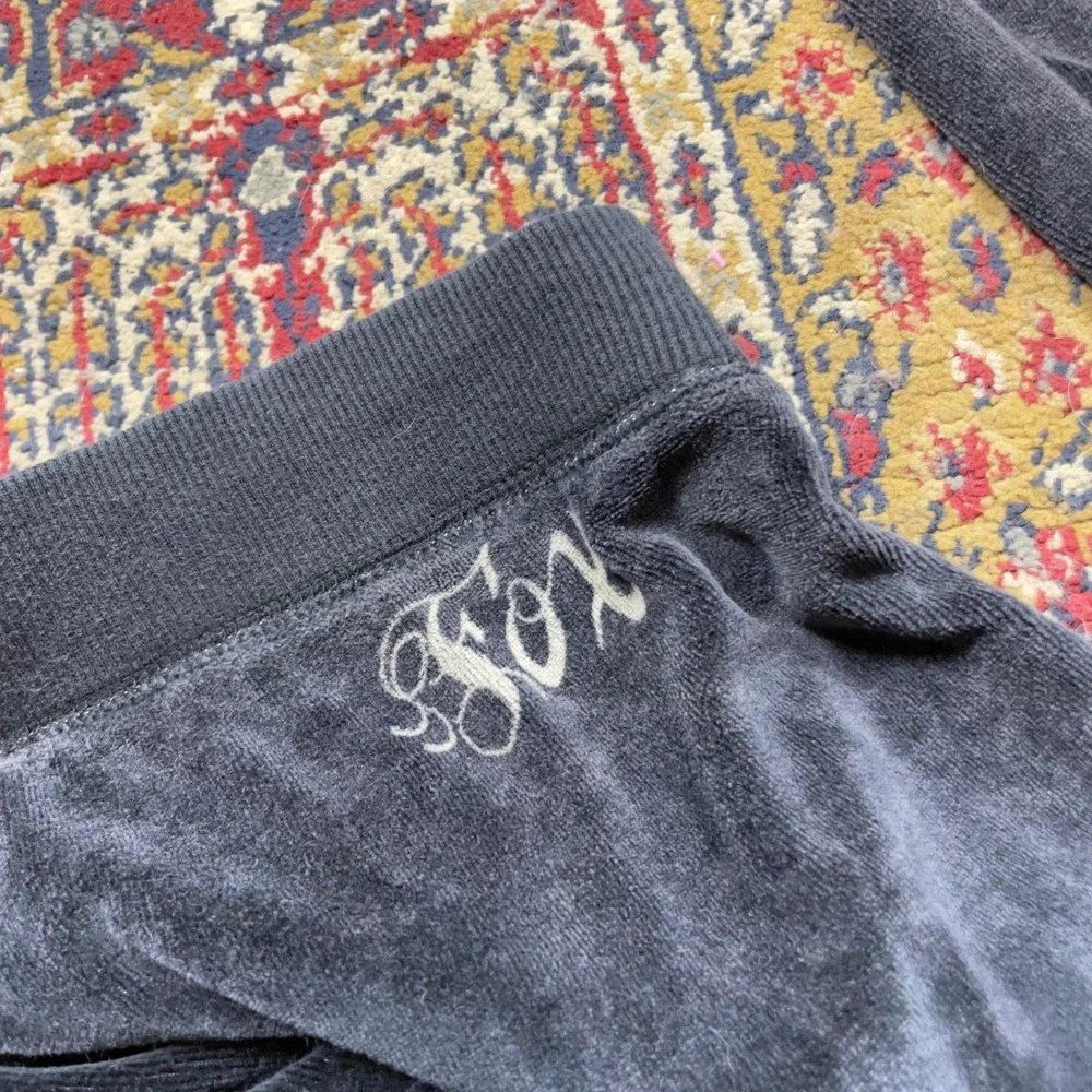 Fox Racing Velour Jogger‎ Sweatpants and hoodie set Charcoal Gray Size L - Picture 3 of 8